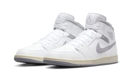 Air Jordan 1 Mid Vintage Grey - vue 2