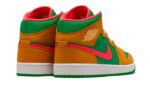 Air Jordan 1 Mid Wheat Watermelon - vue 3