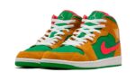 Air Jordan 1 Mid Wheat Watermelon - vue 2