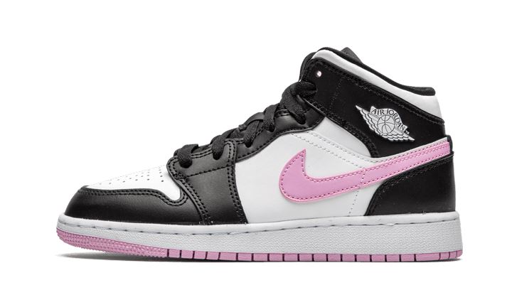 air-jordan-1-mid-white-black-light-arctic-pink-338290 Air Jordan 1 Mid White Black Light Arctic Pink authentique