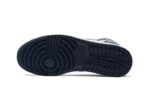 Air Jordan 1 Mid White Metallic Gold Obsidian - vue 3