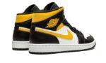 Air Jordan 1 Mid White Pollen Black - vue 3