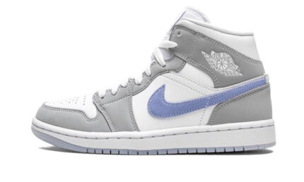 Air Jordan 1 Mid Wolf Grey authentique