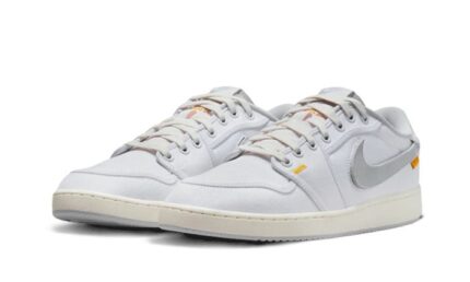 Air Jordan 1 Retro AJKO Low SP Union Neutral Grey - vue 2
