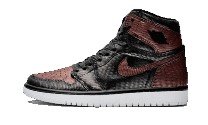 Air Jordan 1 Retro High Fearless Metallic Rose Gold authentique