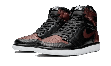 Air Jordan 1 Retro High Fearless Metallic Rose Gold - vue 2
