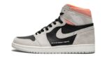 Air Jordan 1 Retro High Neutral Grey Hyper Crimson authentique