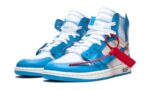 Air Jordan 1 Retro High Off-White University Blue - vue 2