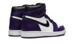 Air Jordan 1 Retro High OG Court Purple White - vue 3