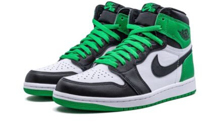 Air Jordan 1 Retro High OG Lucky Green - vue 2