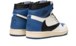 Air Jordan 1 Retro High OG SP Travis Scott Fragment Military Blue - vue 3