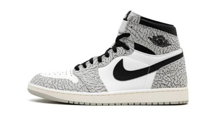 Air Jordan 1 Retro High OG White Cement authentique