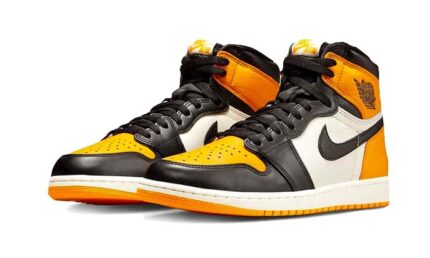 Air Jordan 1 Retro High OG Yellow Toe - vue 2