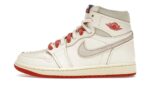Air Jordan 1 Retro High Rare Air Sail Cinnabar authentique