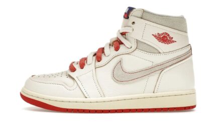 Air Jordan 1 Retro High Rare Air Sail Cinnabar authentique