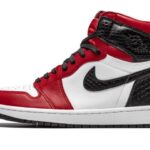 Air Jordan 1 Retro High Satin Snake Chicago authentique
