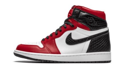 Air Jordan 1 Retro High Satin Snake Chicago authentique