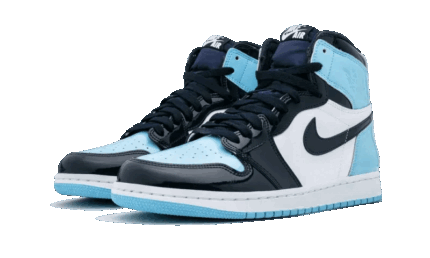 Air Jordan 1 Retro High UNC Patent - vue 2