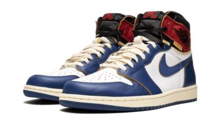 Air Jordan 1 Retro High Union Los Angeles Blue Toe - vue 2