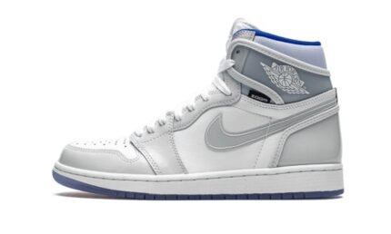 Air Jordan 1 Retro High Zoom White Racer Blue authentique