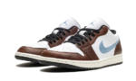 Air Jordan 1 Retro Low Brown Blue Grey - vue 2