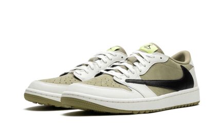 Air Jordan 1 Retro Low Golf Travis Scott Neutral Olive - vue 2