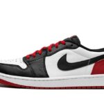 Air Jordan 1 Retro Low OG Black Toe authentique