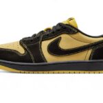 Air Jordan 1 Retro Low OG Quai 54 Black Tour Yellow Red authentique
