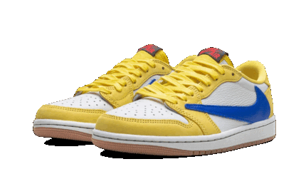 Air Jordan 1 Retro Low OG SP Travis Scott Canary - vue 2
