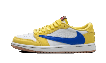 Air Jordan 1 Retro Low OG SP Travis Scott Canary authentique