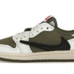 Air Jordan 1 Retro Low OG SP Travis Scott Medium Olive (PS) authentique