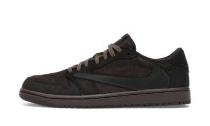 Air Jordan 1 Retro Low OG SP Travis Scott Velvet Brown authentique