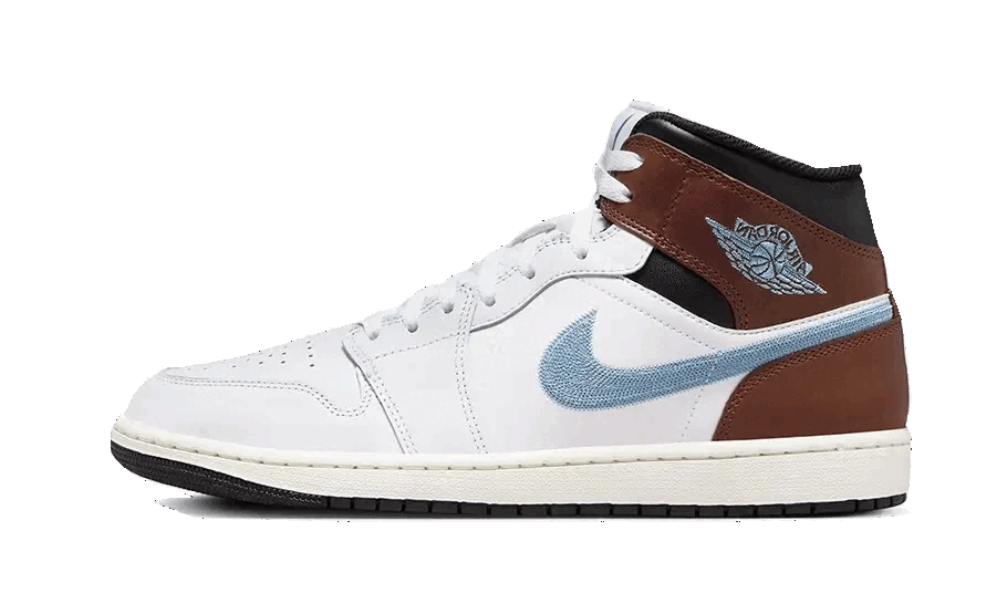 air-jordan-1-retro-mid-se-brown-blue-grey-578789 Air Jordan 1 Retro Mid SE Brown Blue Grey authentique