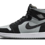 Air Jordan 1 Zoom CMFT Black Light Smoke Grey authentique