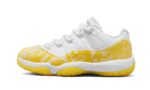 Air Jordan 11 Retro Low Yellow Snakeskin authentique