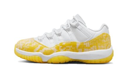 Air Jordan 11 Retro Low Yellow Snakeskin authentique