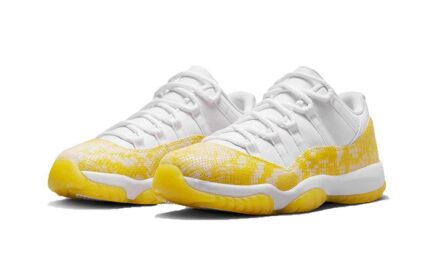 Air Jordan 11 Retro Low Yellow Snakeskin - vue 2