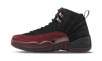 Air Jordan 12 Retro SP A Ma Maniére Black Burgundy Crush authentique