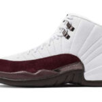 Air Jordan 12 Retro SP A Ma Maniére White Burgundy Crush authentique