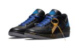 Air Jordan 2 Retro Low SP Off-White Black Blue - vue 2