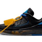 Air Jordan 2 Retro Low SP Off-White Black Blue authentique