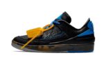 Air Jordan 2 Retro Low SP Off-White Black Blue authentique