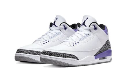 Air Jordan 3 Dark Iris - vue 2