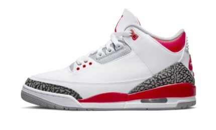 Air Jordan 3 OG Fire Red authentique