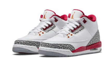 Air Jordan 3 Retro Cardinal Red - vue 2