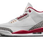 Air Jordan 3 Retro Cardinal Red authentique