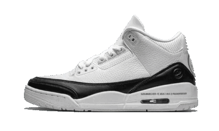 Air Jordan 3 Retro Fragment White Black authentique