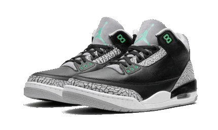 Air Jordan 3 Retro Green Glow - vue 2