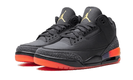 Air Jordan 3 Retro J Balvin Rio - vue 2