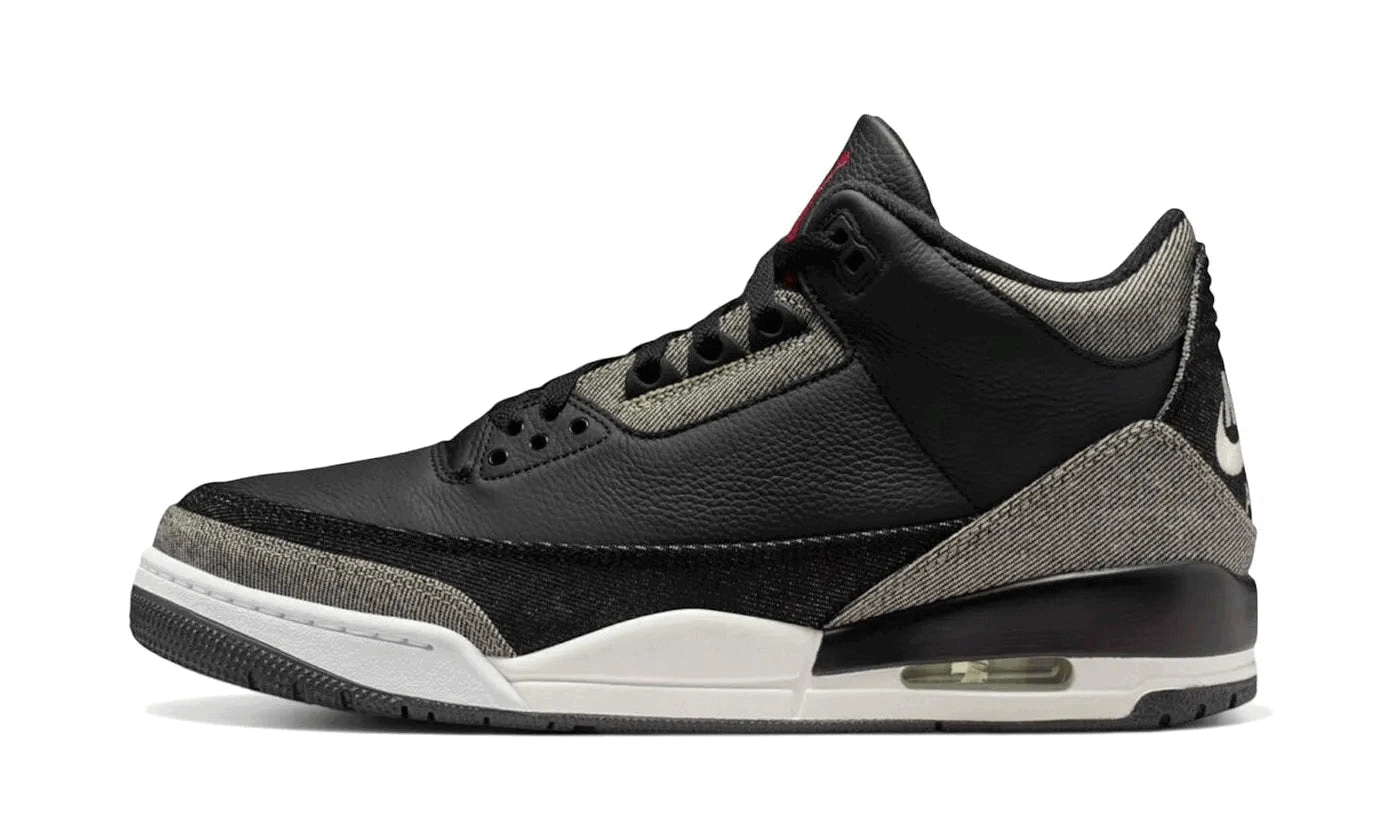 air-jordan-3-retro-levis-black-548761 Air Jordan 3 Retro Levi’s Black authentique